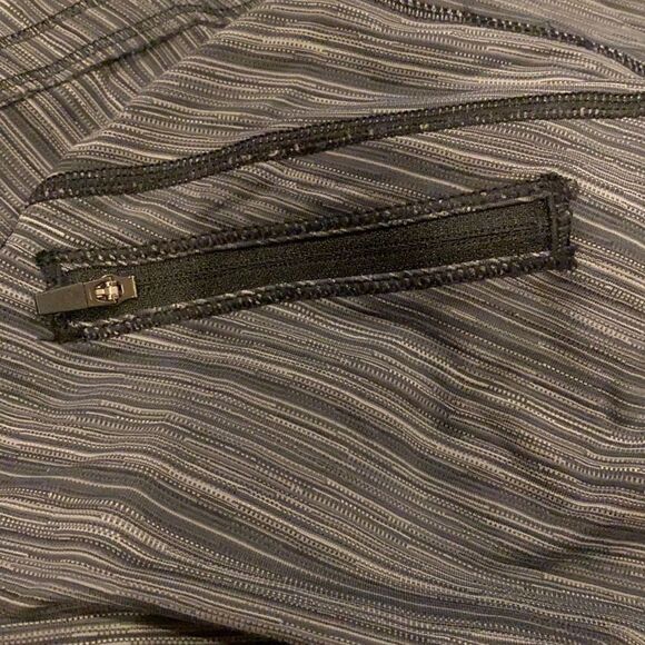 Lululemon Top Speed Crop Striped Leggings - Picture 4 of 7